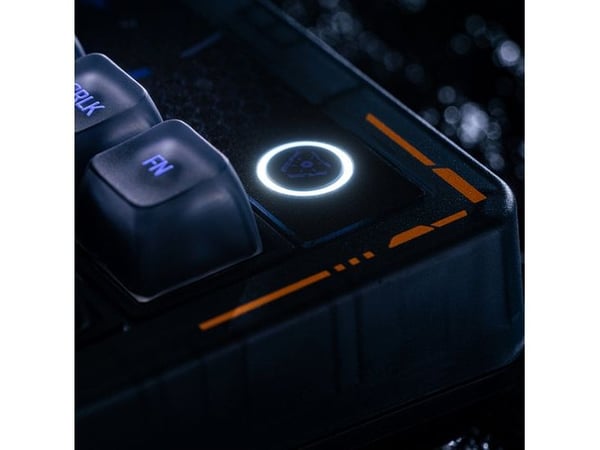 8Bitdo Retro 87, Ledning & Trådløs, USB + RF Wireless + Bluetooth, Mekanisk nøkkelbryter, QWERTY, RGB LED, Svart