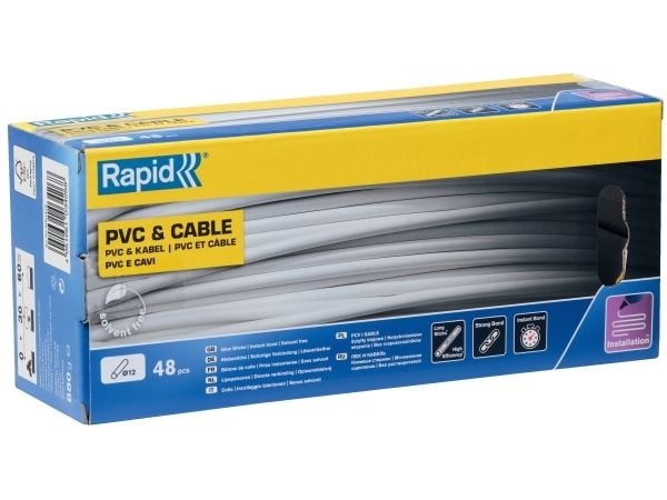 lim for PVC og kabler 12x190mm 48 stk.