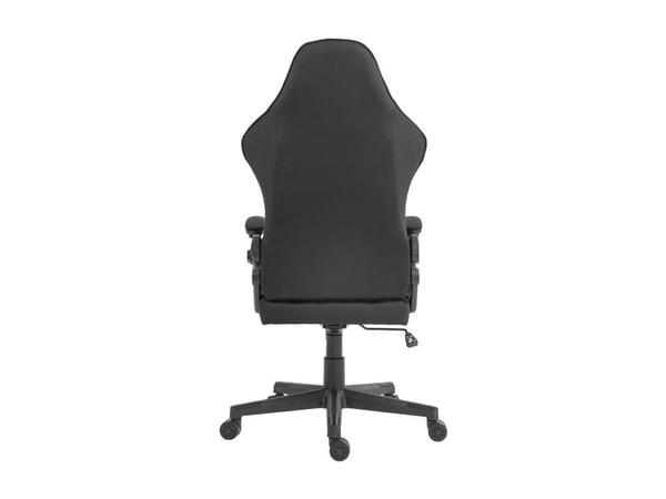 Deltaco DC130 Soft Woven Mesh -pelituoli, musta