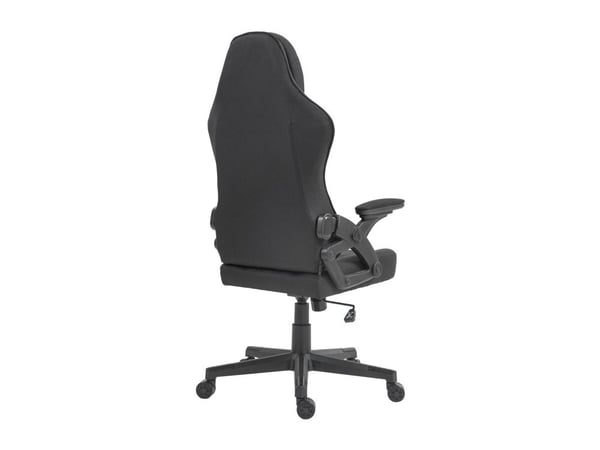 Deltaco DC130 Soft Woven Mesh -pelituoli, musta