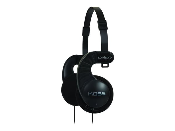 Koss SportaPro - Hodetelefoner - on-ear - kablet - 3,5 mm jakk - grå