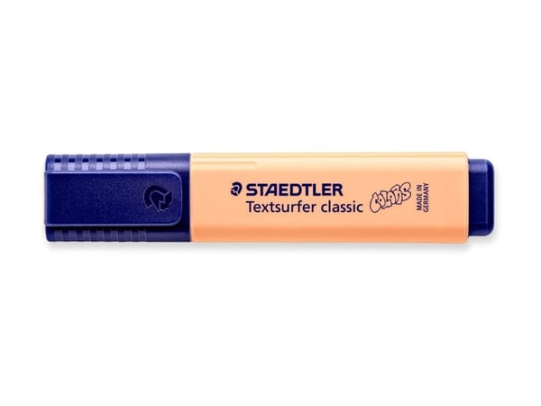 STAEDTLER Textsurfer classic 364 C - Markeringspenn - for fakspapir, karbonpapir - assorterte farger - vannbasert blekk - 1-5 mm (en pakke 10)
