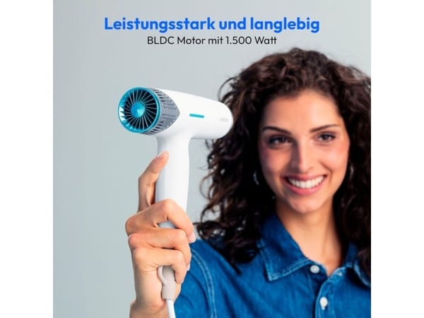 MEDION LIFE HD2, 95 °C, 82 dB, Hvit, Monokromatisk, 1,8 m, Knapper