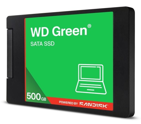 SSD Green 500GB 2.5" 7mm SATA 6GB/s SSD-levy 2.5" SATA 6GB/s