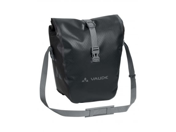 VAUDE Aqua Front, Framsida, Cykelväska, Polyamid, Polyester, Termoplastisk polyuretan (TPU), Svart, 28 l, 300 mm