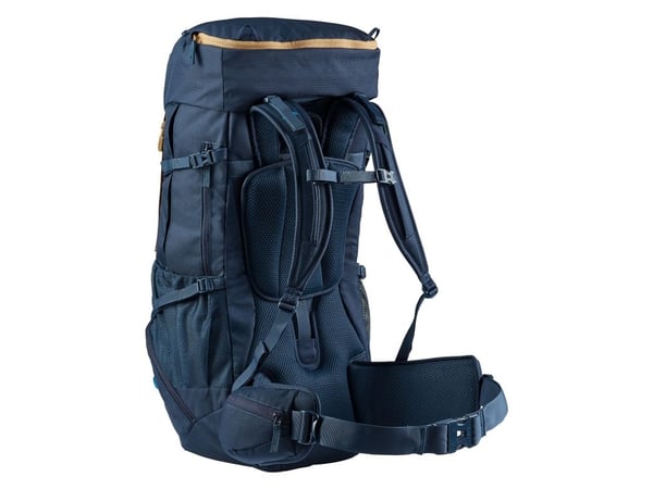 VAUDE Hidalgo 42+8, Innvendig ramme, Topp, Turgåing, Turgåing, Lange turer, Blå, Unisex, Polyester, Polyurethan