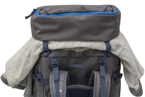 VAUDE Hidalgo 42+8, Innvendig ramme, Topp, Turgåing, Turgåing, Lange turer, Blå, Unisex, Polyester, Polyurethan