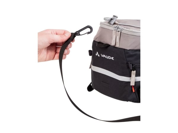 VAUDE Silkroad Plus (MIK), Bakre, Sykkelveske, Polyester, Polyurethan, Svart, 16 l, 330 mm
