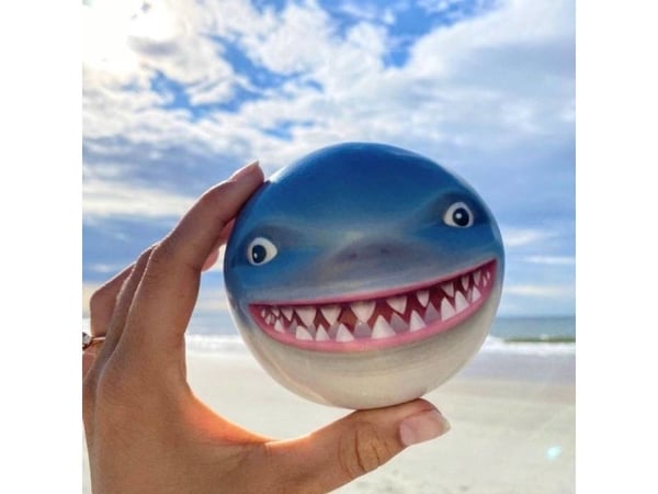 Waboba SHARKY SHARKY, 8,8 cm, Gutt, 3 år, Blå