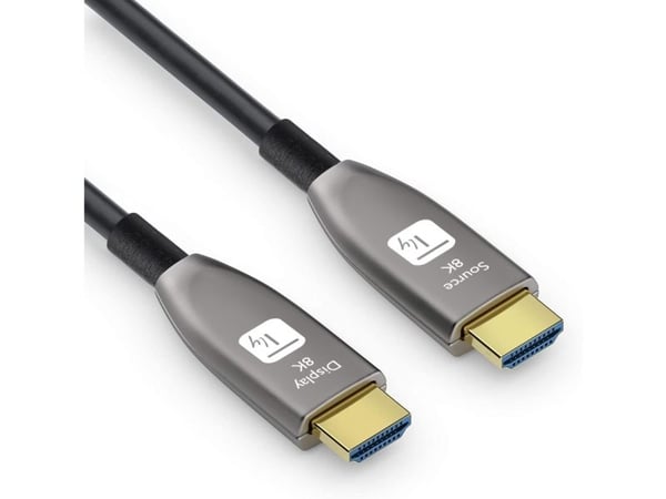 Techly ICOC HDMI-HY8-030, 30 m, HDMI Type A (Standard), HDMI Type A (Standard), 3D, 48 Gbit/sek, musta