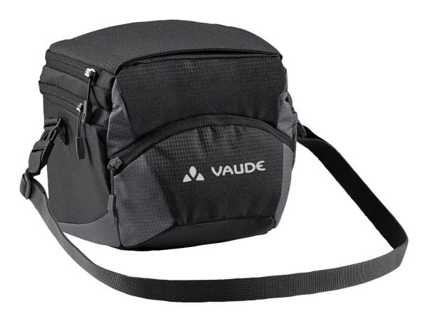 VAUDE OnTour Box M, Etu, Polkupyörälaukku, Polyesteri, Polyuretaani, musta, Harmaa, 4 L, 7 kg
