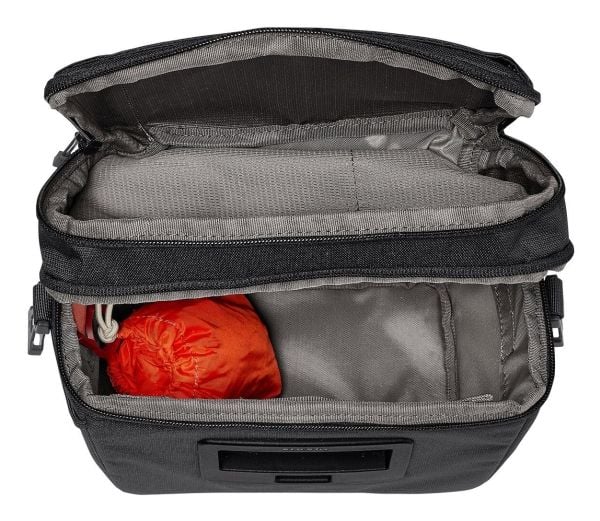 VAUDE OnTour Box M, Front, Sykkelveske, Polyester, Polyurethan, Svart, Grå, 4 l, 7 kg