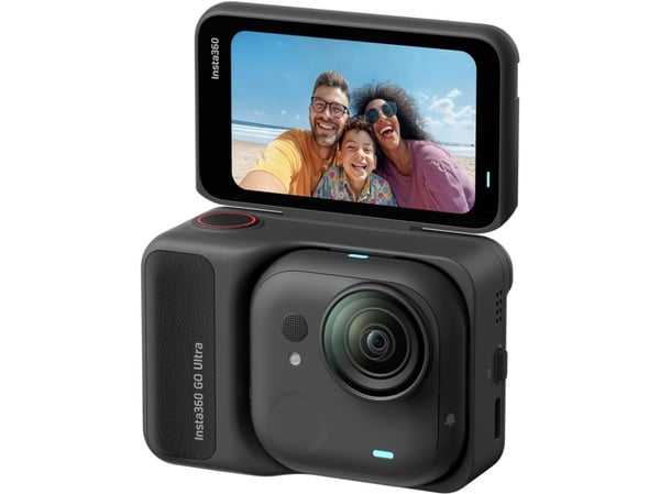 Insta360 GO Ultra Standardpakke, 4K Ultra HD, 240 bilder per sekund, Wi-Fi, Bluetooth, 500 mAh, 52,9 g