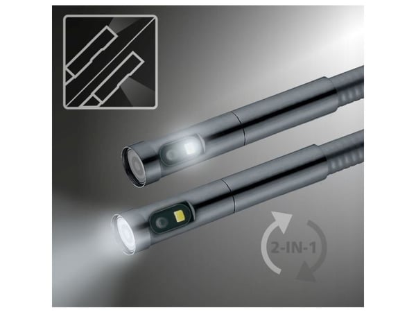 Laserliner VideoPocket HDM Duo, 480 x 272 piksler, 10,9 cm (4,3"), 1280 x 720 piksler, 68°, 2x, 5,5 mm