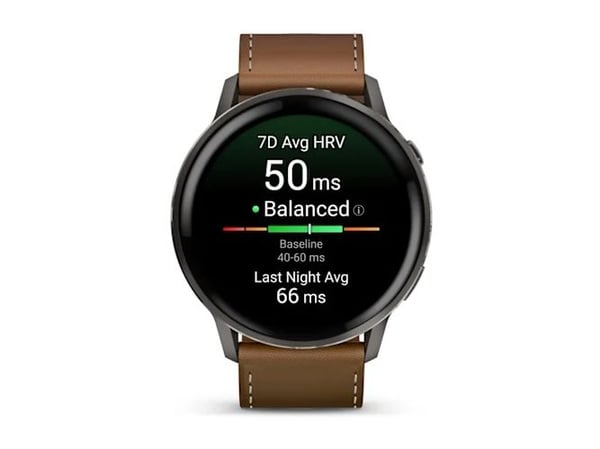 Garmin Venu 4, 3,56 cm (1.4"), AMOLED, Berøringsskjerm, 8 GB, GPS, 38 g