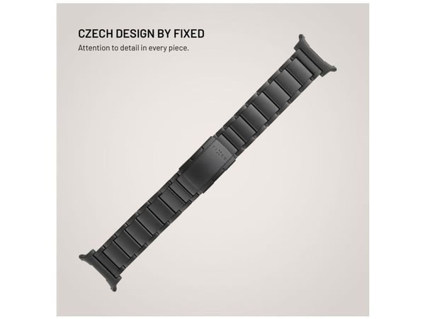 FIXED Titanium Strap, Strop / Belte, Smartklokke, Svart, Samsung, Galaxy Watch Ultra, Titan, Rustfritt stål