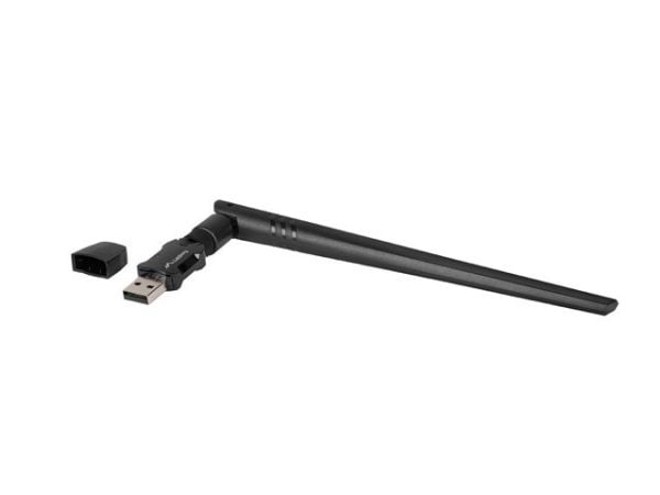 Lanberg NC-0900-WIE - Nettverksadapter - USB 2.0 - Wi-Fi 6, Wi-Fi 5
