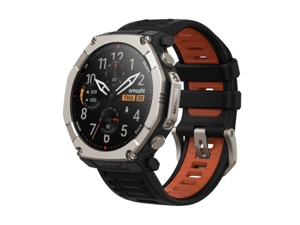 Amazfit T-Rex Ultra 2, 129,5 cm (51"), AMOLED, Kosketusnäyttö, Wi-Fi, GPS (satelliitti), 89,2 g