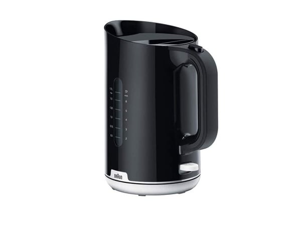 Braun WK 1100 BK, 1,7 l, 2200 W, Svart, Plast, Vattennivå indikator