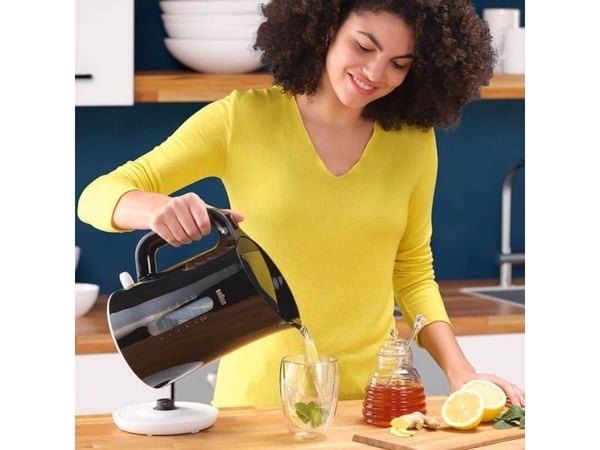 Braun WK 1100 BK, 1,7 l, 2200 W, Svart, Plast, Vattennivå indikator