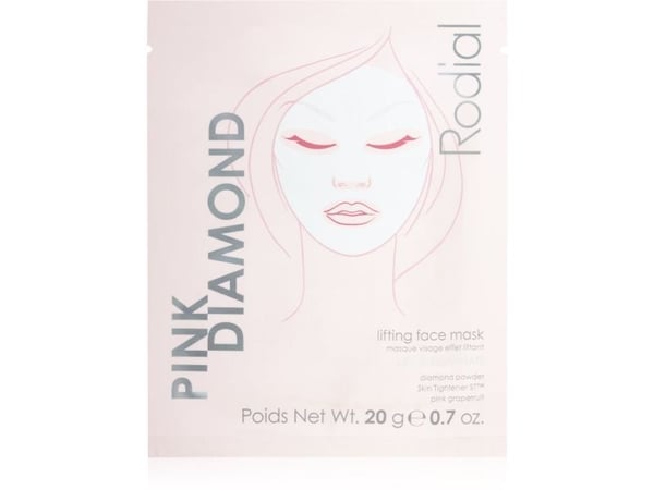 Rodial Pink Diamond Lifting sheet mask ansiktet 20 g