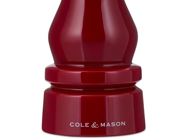 Cole & Mason H253010, Salt- og pepperkvernsett, Rød, Akryl, Pepper, Salt, 150 mm, 435 g