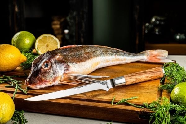 FORGED Fiskfilékniv 18cm Olive FORGED®