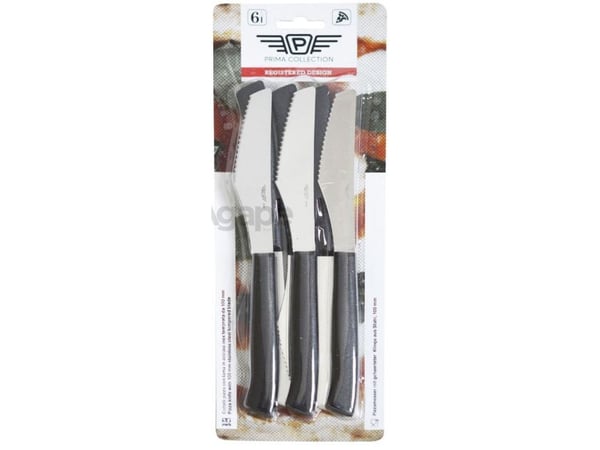 Pintinox Pizza Prima kniv, sett med 6 stk