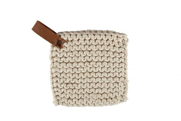 SCANDINAVIAN HOME gryte-/panne, bomull naturfarget