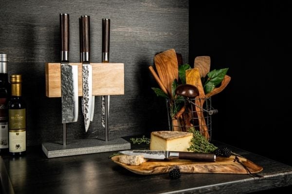 STYLE DE VIE Knivblock magnetiskt Oak STYLE DE VIE