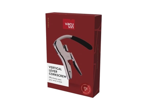VACUVIN vinkorktrekker, vertikal rustfritt stål VACU VIN®
