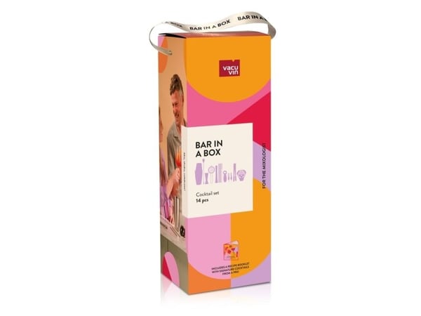 VACUVIN cocktailsæt Mixologist, BAR IN A BOX - 14 deler VACU VIN®