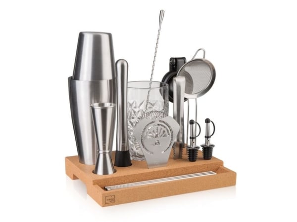VACUVIN cocktailsett Master "BAR IN A BOX" 16 deler