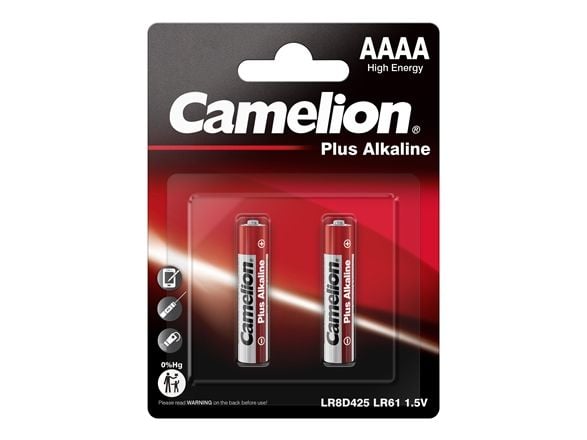 Camelion Plus Alkali LR61-BP2 - Paristo 2 x AAAA - Alkali