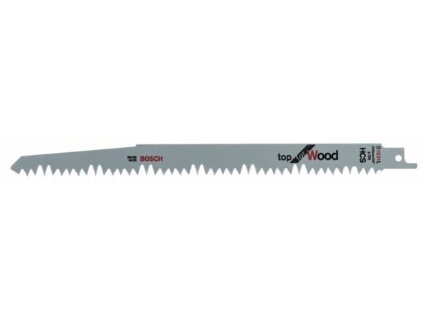 Bosch Top for Wood S 1531 L - Sagblad - for grovt tre, tennved - 100 deler - lengde: 240 mm