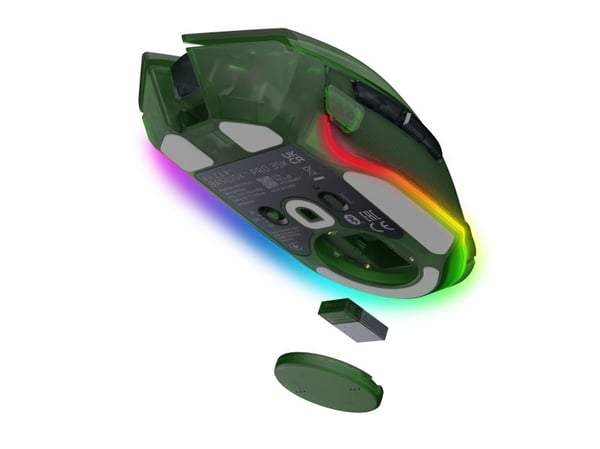 RAZER Basilisk V3 Pro 35K Phantom Edition (vihreä) | Täysin mukautettava langaton ergonominen pelihiiri
