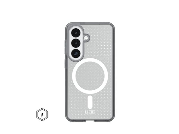 Urban Armor Gear Dot, Etui, Samsung, Galaxy S26, 16 cm (6.3"), Aske, Gjennomsiktig