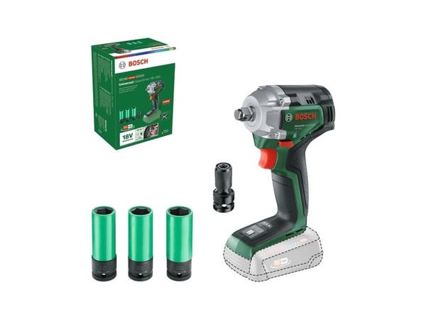 Bosch 4053423319958, Slagtrekker, Pistolhåndtak, 1/2", Grønn, Tyskland, 1200 RPM - SOLO