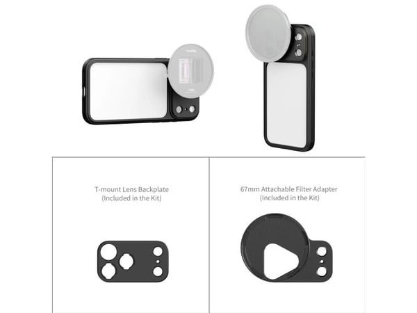SmallRig FilMov, Border, Apple, iPhone 17 Pro Max, 17,5 cm (6.9"), Svart