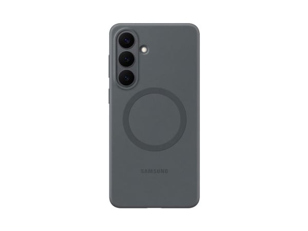 Samsung EF-ES947 - Bagsidecover til mobiltelefon - silikon - sort - for Galaxy S26+