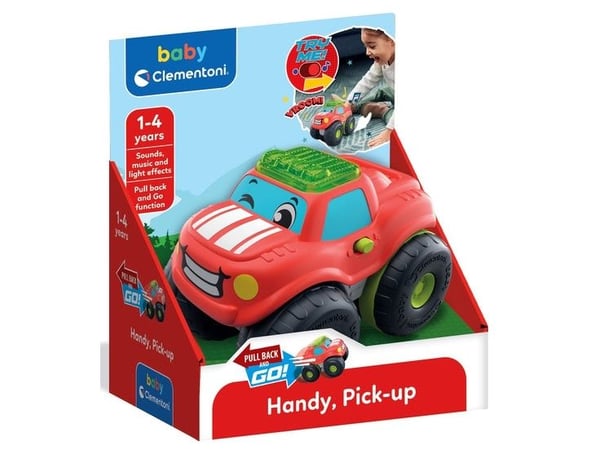 Baby 17544, Bil, 1 år, Flerfarget