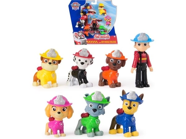 Paw Patrol Fire Rescue 7 Figure Pack