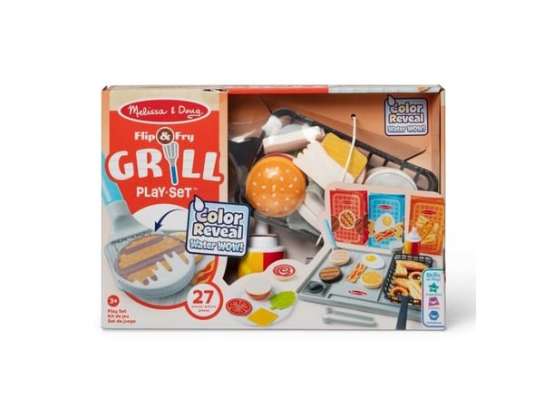 Melissa & Doug MPP PYS Flip n Fry Grill Playset GML, 3 vuosi/vuosia