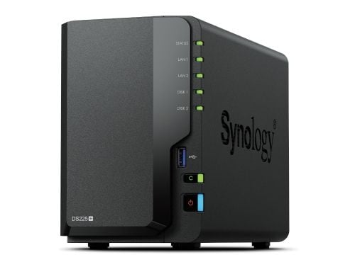 Bundle SYNOLOGY DS225+ + 2xHAT3300- 4TB Plus Series