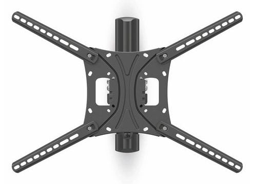Nedis TVWM1790BK, 75 x 75 mm, 600 x 400 mm, 0 - 15°, -90 - 90°, 180°, Sort