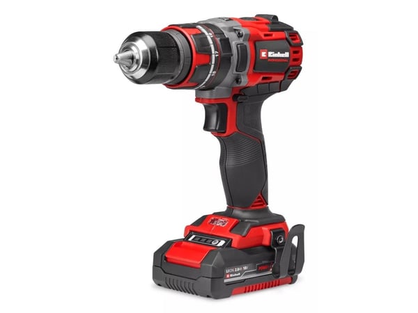 Einhell TP-CD 18/60 Li- i BL, Boremaskin med pistolgrep, Børsteløs, Sort, Grå, Rød, 1,3 cm, 8000 bpm, 32000 bpm