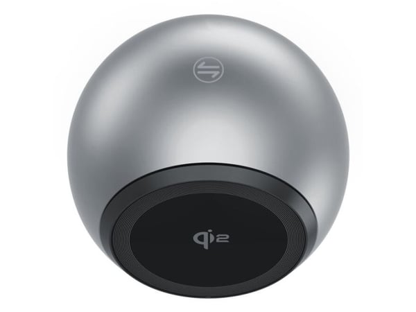 4smarts 541602, Innendørs, AC, Trådløs lading, Grå