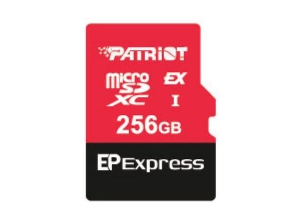 Patriot PEF256GEPEXMCX, EP SERIES 256GB MICRO SDXC EXPRESS (W/O ADAPTOR)
