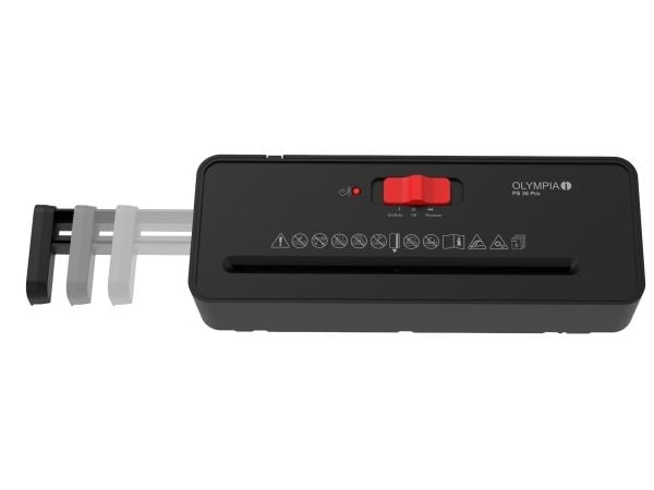 Olympia PS 36 Pro juodas dokument makuleringsmaskin