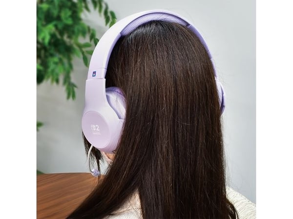 Hori Gaming Headset Cozy Lavender, Koblet med ledninger (ikke trådløs), Spilling, 350 g, Hodetelefoner, Fiolett
